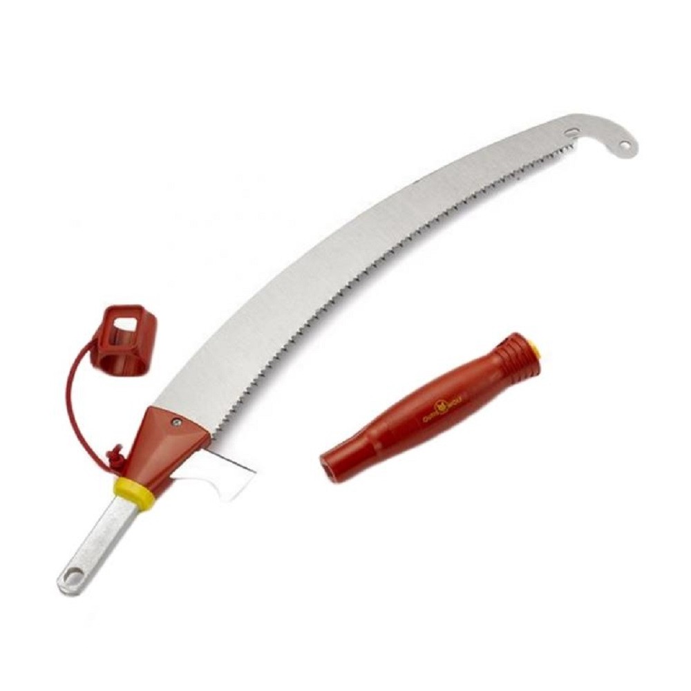 Sierra De Podar Profesional OUTILS WOLF OYM3 - Hoja Curva, Clip De Seguridad, Compatible Con Mangos Intercambiables