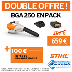 Souffleur Dorsal à batterie STIHL BGA 250 OFFRE SPECIALE