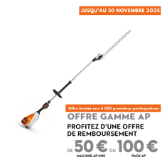 Taille-haie sur perche à batterie STIHL HLA 135K