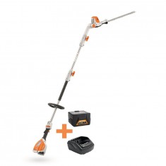 Taille-haie sur perche à batterie STIHL HLA 56 PACK