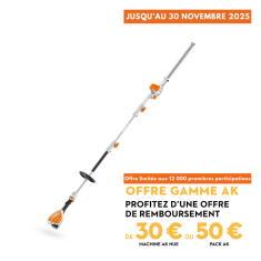 Taille-haie sur perche à batterie STIHL HLA 56