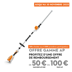 Taille-haie sur perche à batterie STIHL HLA 66